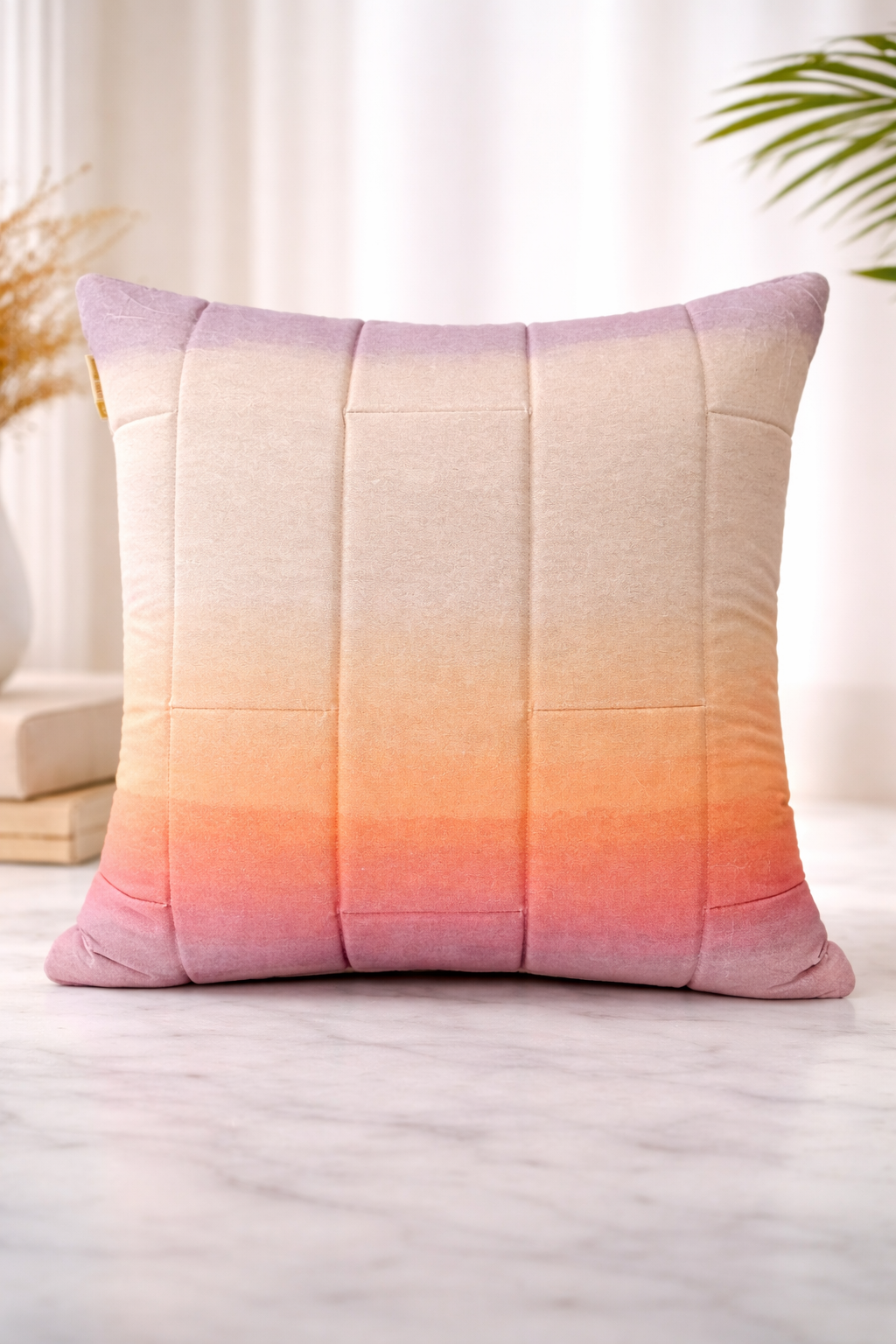 AH-10050 Ombre Gradient Quilted Cushion