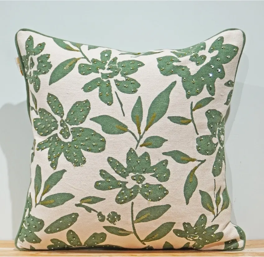 BEADED CUSHION