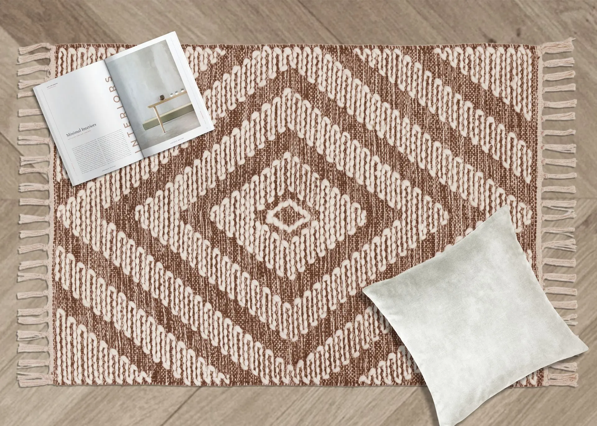 YARN DYED LOOM RUG