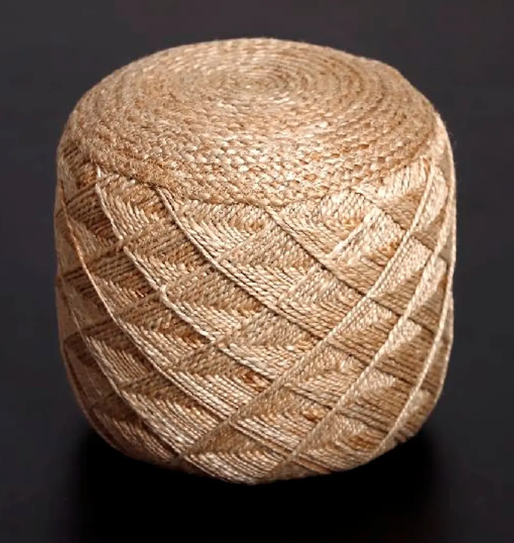Drum Cylinder Pouf