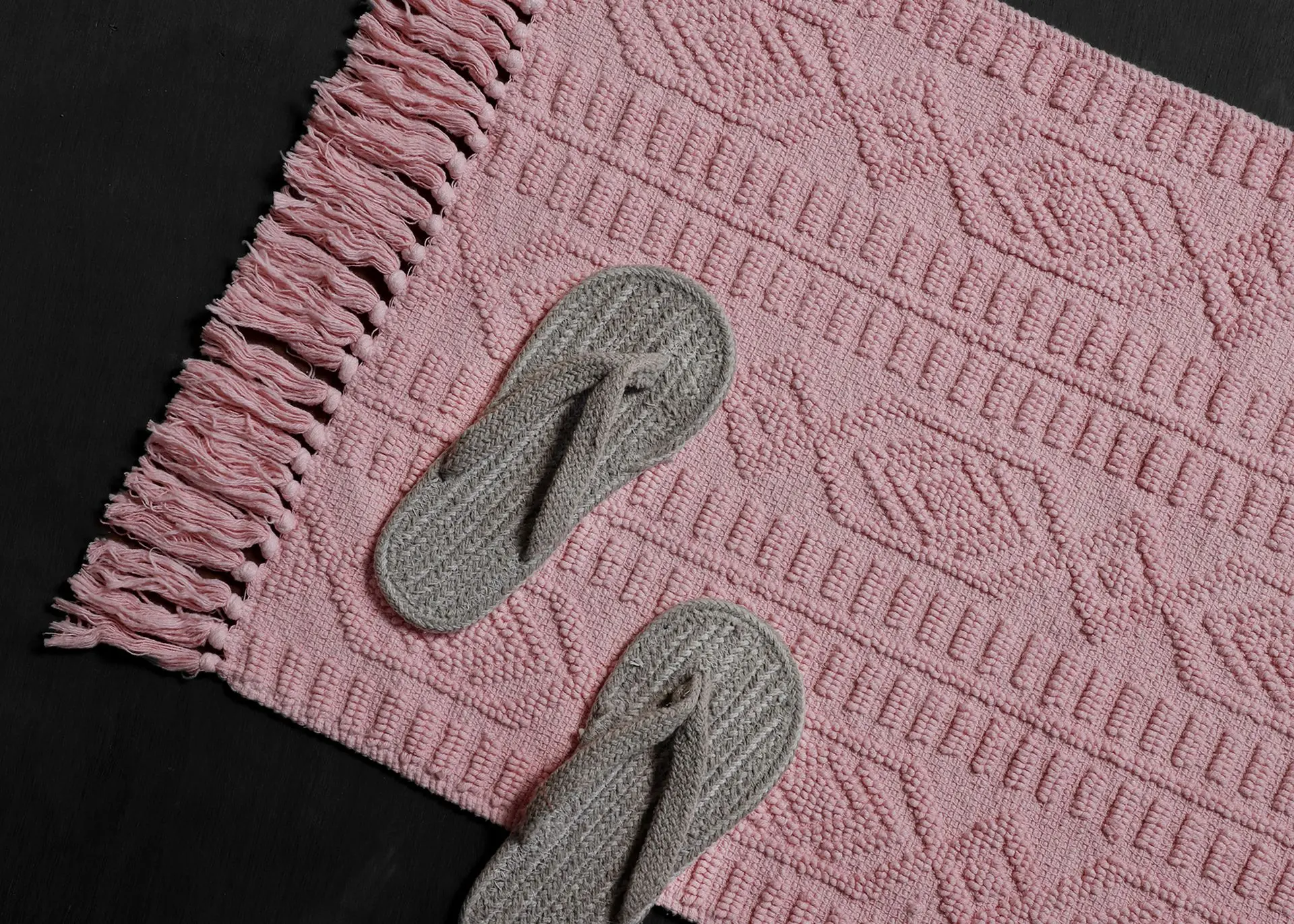 Jacquard Bath Mat