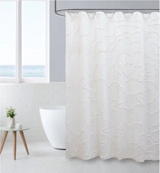 Tufted Shower Curtain